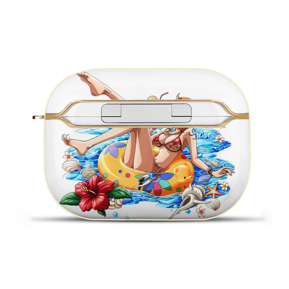 ワンピース ナミ ONE PIECE Nami 【AirPods Pro用】ハードシェル保護ケース｜耐衝撃・防指紋・カラビナ付き商品仕様