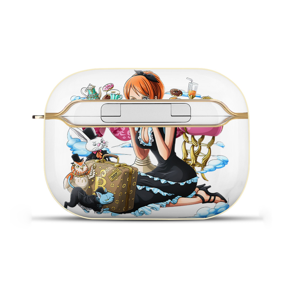 ワンピース ナミ ONE PIECE Nami 【AirPods Pro用】ハードシェル保護ケース｜耐衝撃・防指紋・カラビナ付き商品仕様