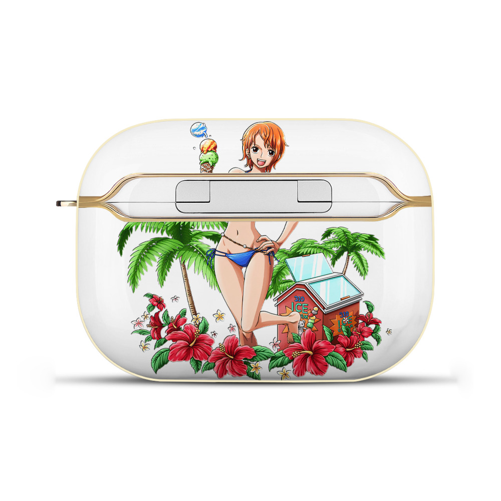 ワンピース ナミ ONE PIECE Nami 【AirPods Pro用】ハードシェル保護ケース｜耐衝撃・防指紋・カラビナ付き商品仕様