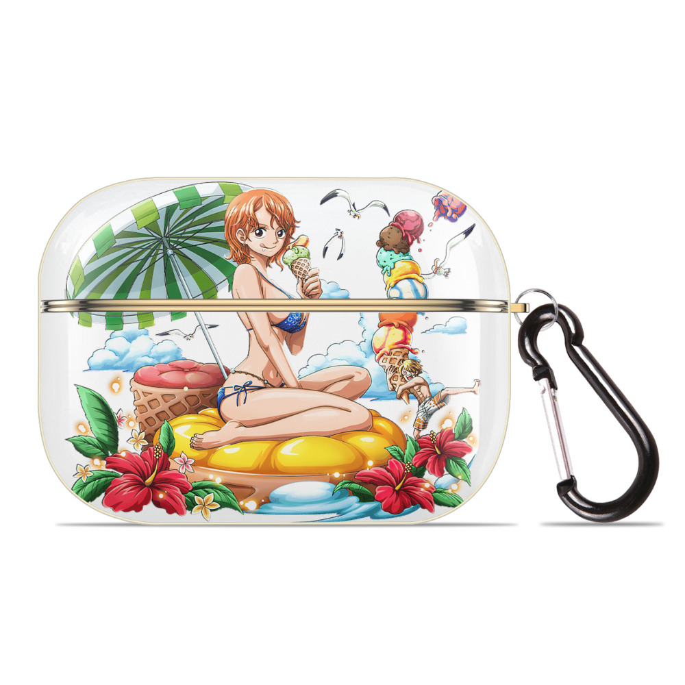 ワンピース ナミ ONE PIECE Nami 【AirPods Pro用】ハードシェル保護ケース｜耐衝撃・防指紋・カラビナ付き商品仕様