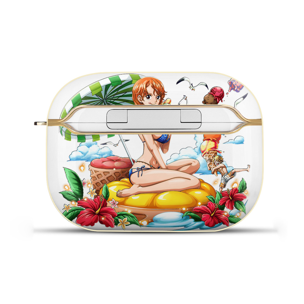 ワンピース ナミ ONE PIECE Nami 【AirPods Pro用】ハードシェル保護ケース｜耐衝撃・防指紋・カラビナ付き商品仕様