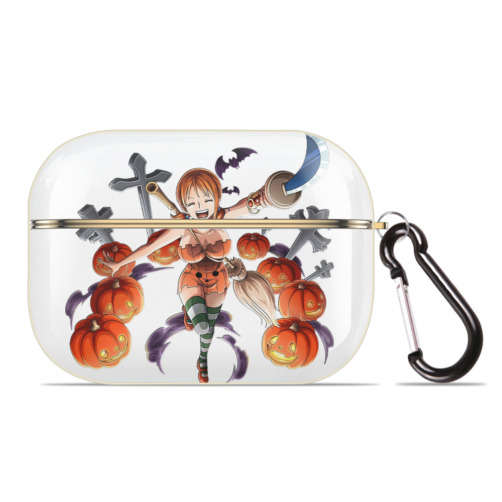 ワンピース ナミ ONE PIECE Nami 【AirPods Pro用】ハードシェル保護ケース｜耐衝撃・防指紋・カラビナ付き商品仕様