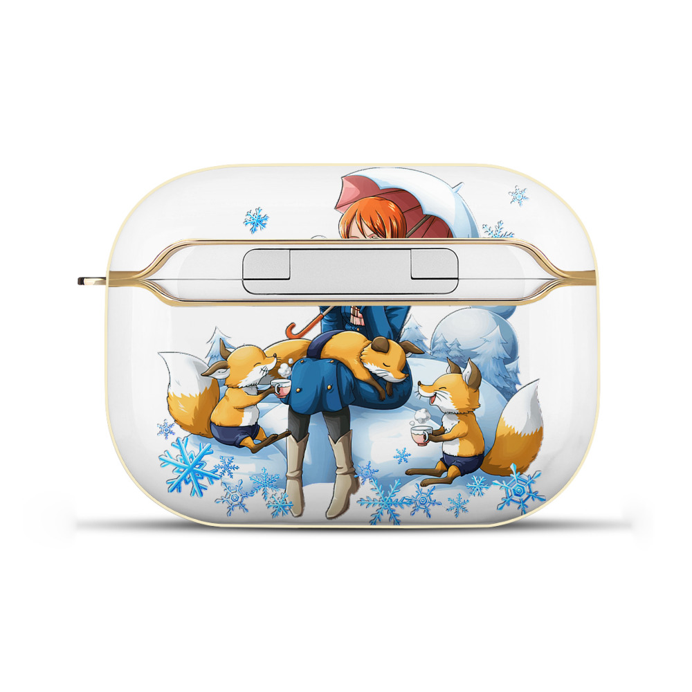 ワンピース ナミ ONE PIECE Nami 【AirPods Pro用】ハードシェル保護ケース｜耐衝撃・防指紋・カラビナ付き商品仕様