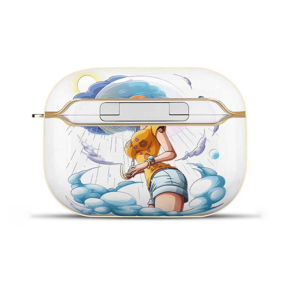 ワンピース ナミ ONE PIECE Nami 【AirPods Pro用】ハードシェル保護ケース｜耐衝撃・防指紋・カラビナ付き商品仕様