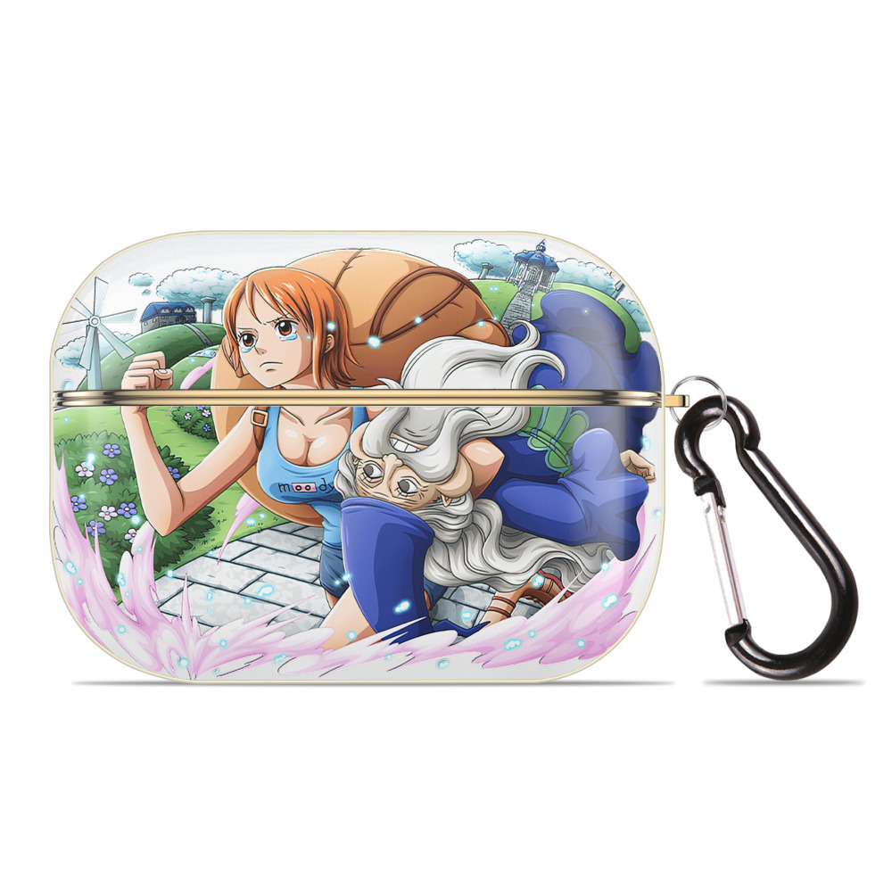 ワンピース ナミ ONE PIECE Nami 【AirPods Pro用】ハードシェル保護ケース｜耐衝撃・防指紋・カラビナ付き商品仕様