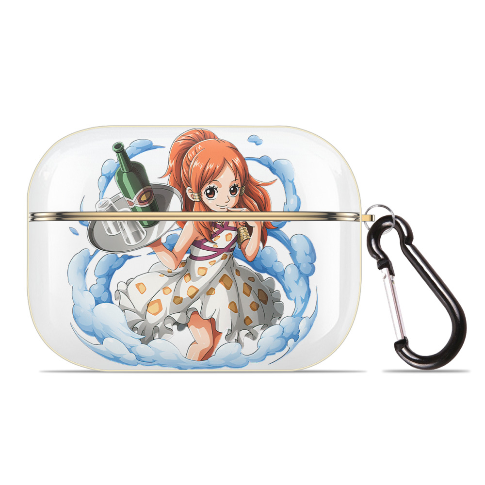 ワンピース ナミ ONE PIECE Nami 【AirPods Pro用】ハードシェル保護ケース｜耐衝撃・防指紋・カラビナ付き商品仕様