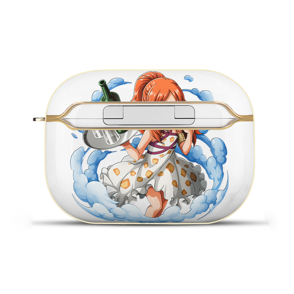 ワンピース ナミ ONE PIECE Nami 【AirPods Pro用】ハードシェル保護ケース｜耐衝撃・防指紋・カラビナ付き商品仕様