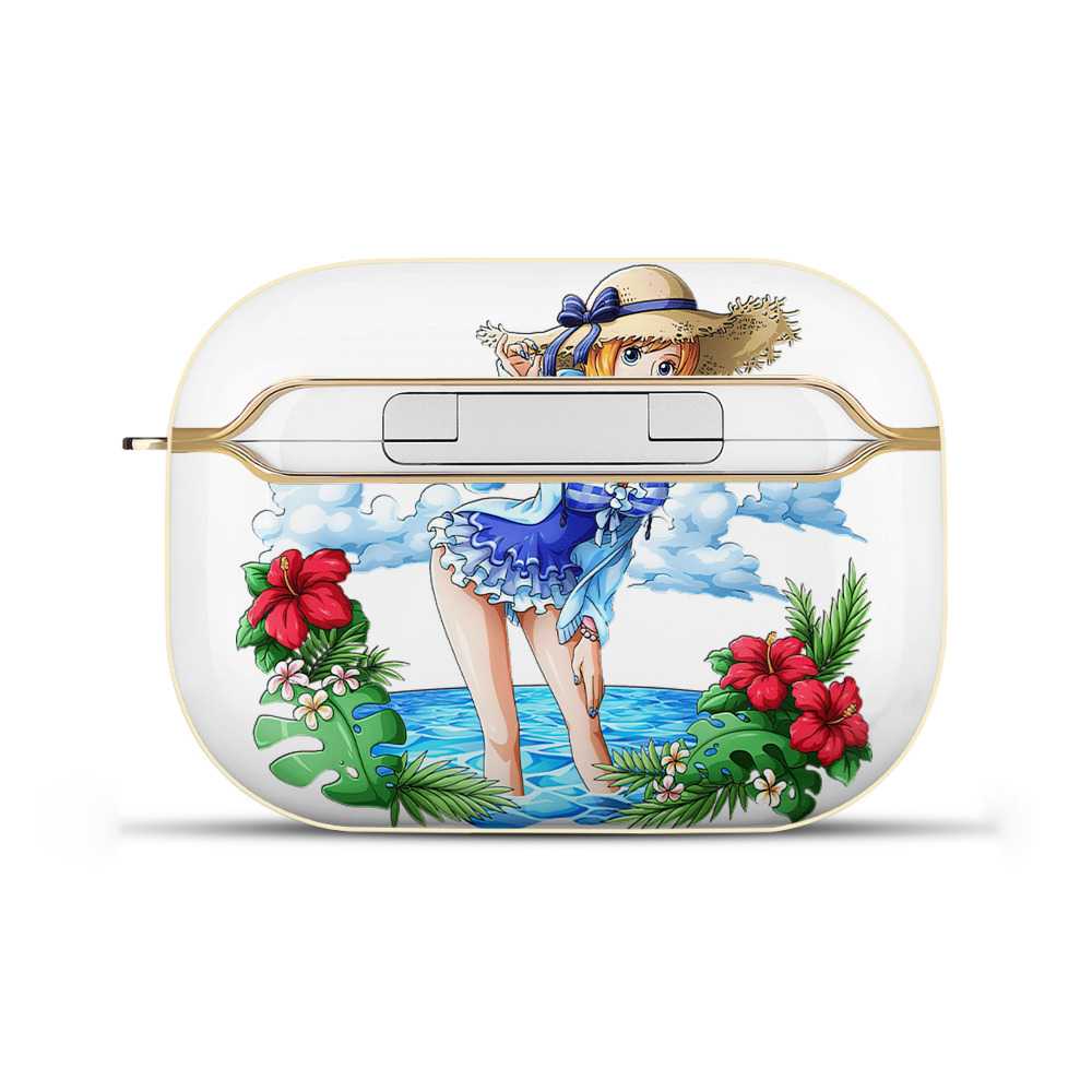 ワンピース ナミ ONE PIECE Nami 【AirPods Pro用】ハードシェル保護ケース｜耐衝撃・防指紋・カラビナ付き商品仕様