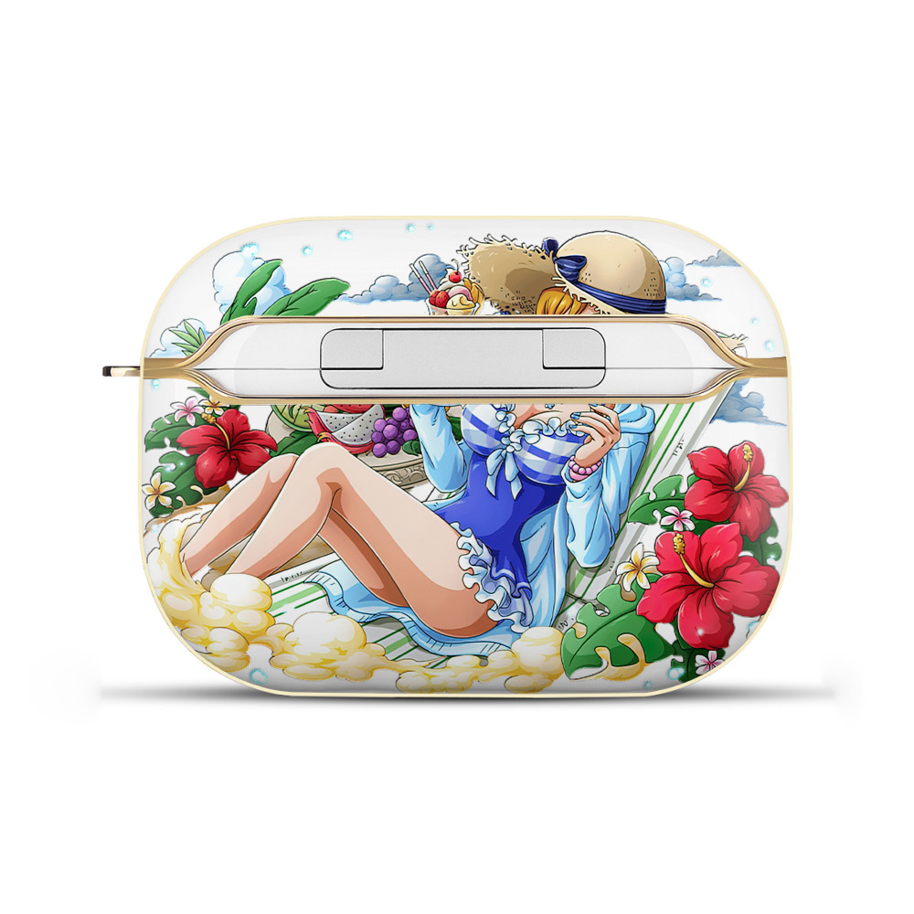 ワンピース ナミ ONE PIECE Nami 【AirPods Pro用】ハードシェル保護ケース｜耐衝撃・防指紋・カラビナ付き商品仕様