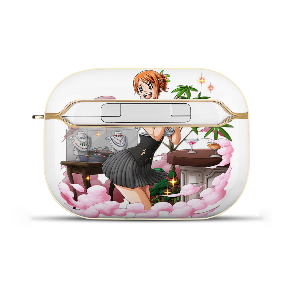ワンピース ナミ ONE PIECE Nami 【AirPods Pro用】ハードシェル保護ケース｜耐衝撃・防指紋・カラビナ付き商品仕様