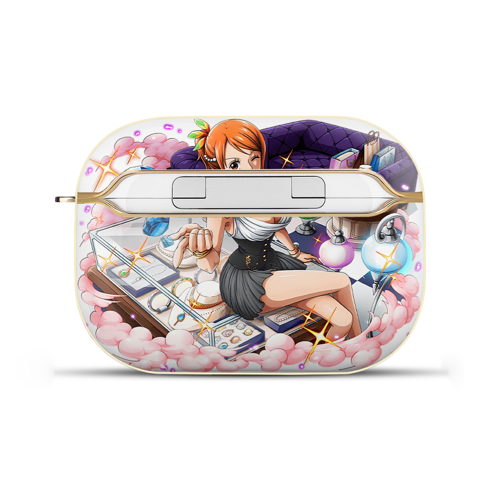 ワンピース ナミ ONE PIECE Nami 【AirPods Pro用】ハードシェル保護ケース｜耐衝撃・防指紋・カラビナ付き商品仕様
