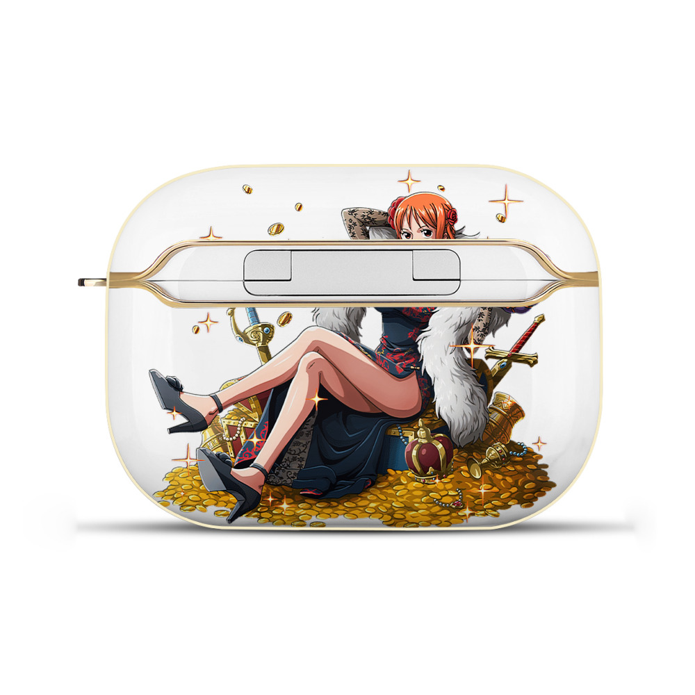 ワンピース ナミ ONE PIECE Nami 【AirPods Pro用】ハードシェル保護ケース｜耐衝撃・防指紋・カラビナ付き商品仕様