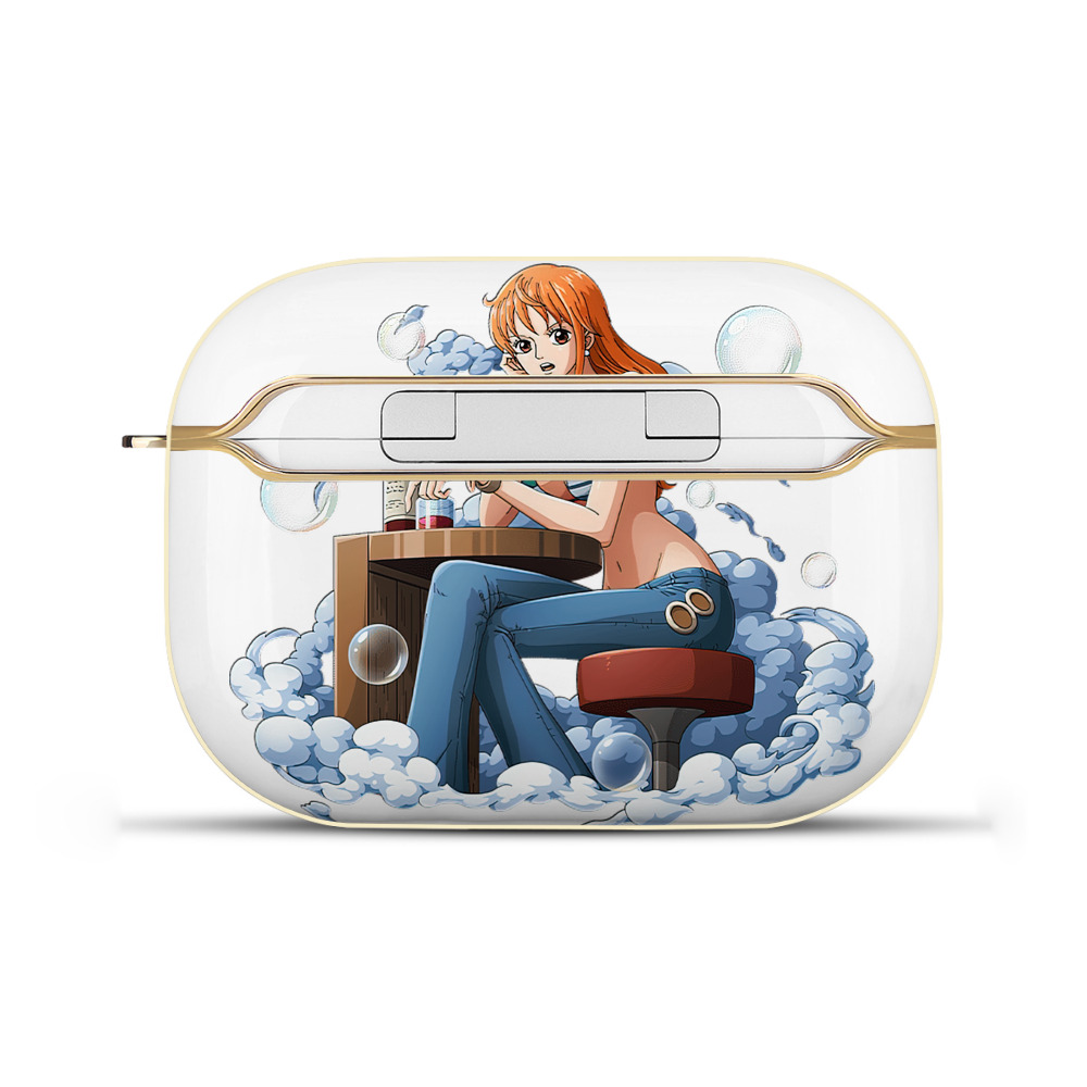 ワンピース ナミ ONE PIECE Nami 【AirPods Pro用】ハードシェル保護ケース｜耐衝撃・防指紋・カラビナ付き商品仕様