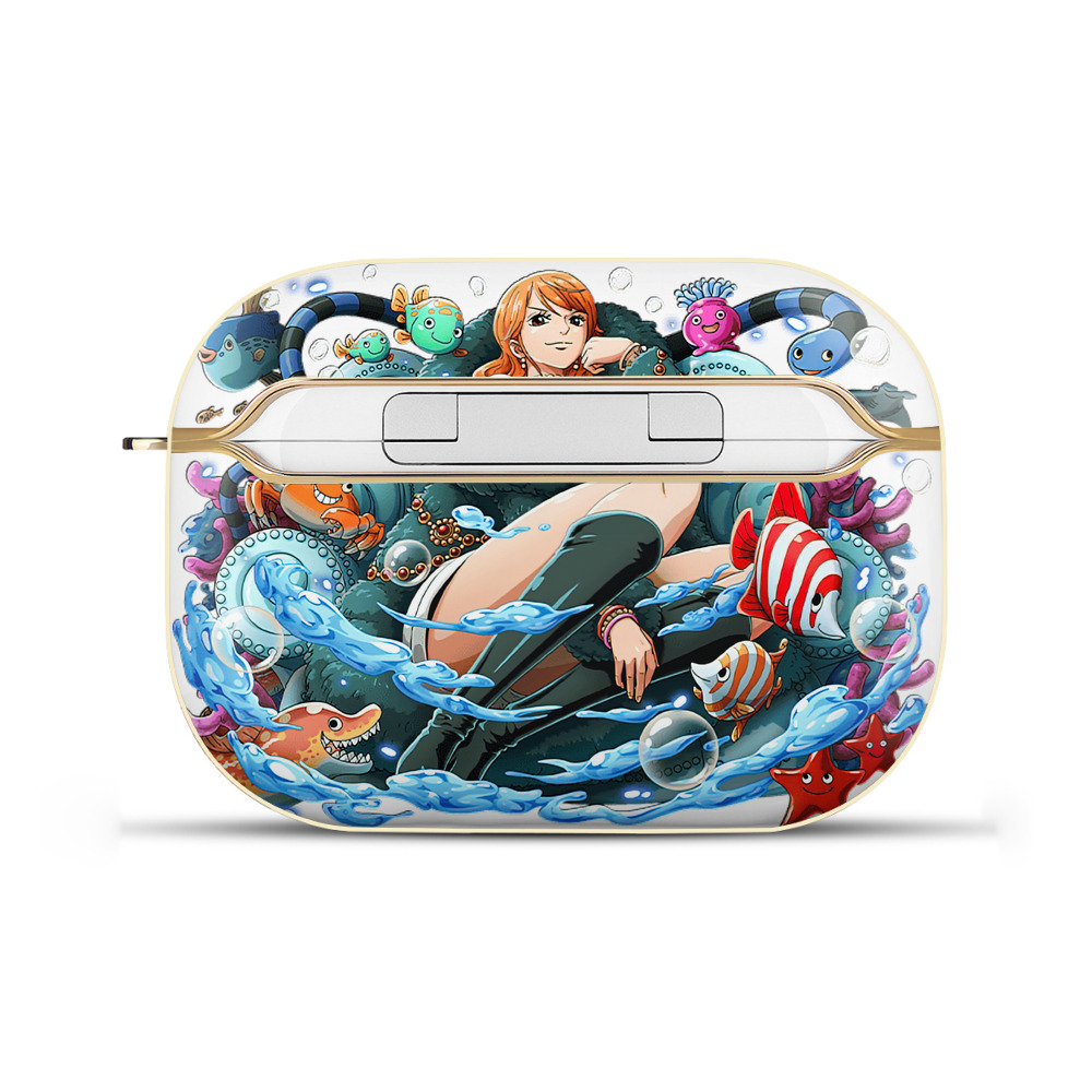 ワンピース ナミ ONE PIECE Nami 【AirPods Pro用】ハードシェル保護ケース｜耐衝撃・防指紋・カラビナ付き商品仕様