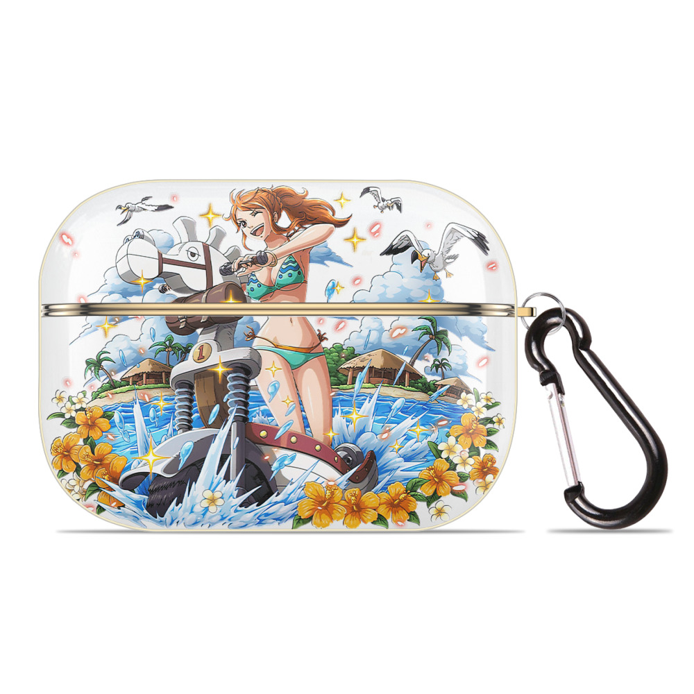 ワンピース ナミ ONE PIECE Nami 【AirPods Pro用】ハードシェル保護ケース｜耐衝撃・防指紋・カラビナ付き商品仕様