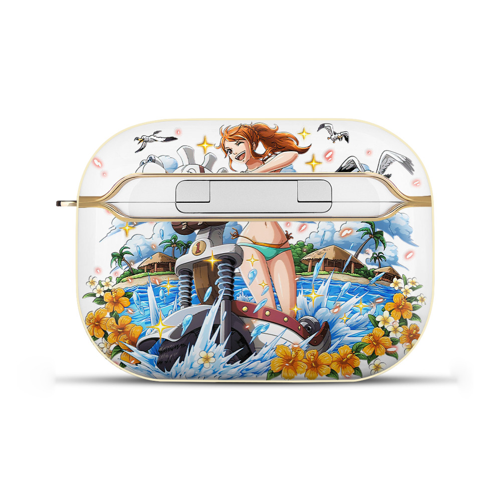 ワンピース ナミ ONE PIECE Nami 【AirPods Pro用】ハードシェル保護ケース｜耐衝撃・防指紋・カラビナ付き商品仕様