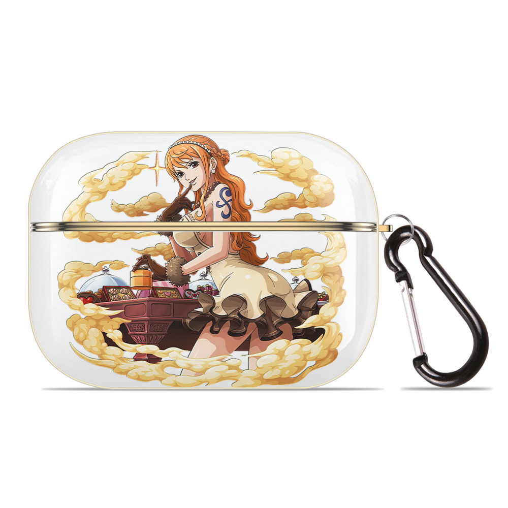 ワンピース ナミ ONE PIECE Nami 【AirPods Pro用】ハードシェル保護ケース｜耐衝撃・防指紋・カラビナ付き商品仕様