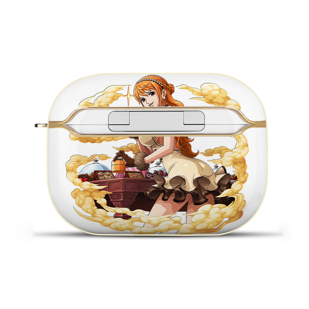 ワンピース ナミ ONE PIECE Nami 【AirPods Pro用】ハードシェル保護ケース｜耐衝撃・防指紋・カラビナ付き商品仕様