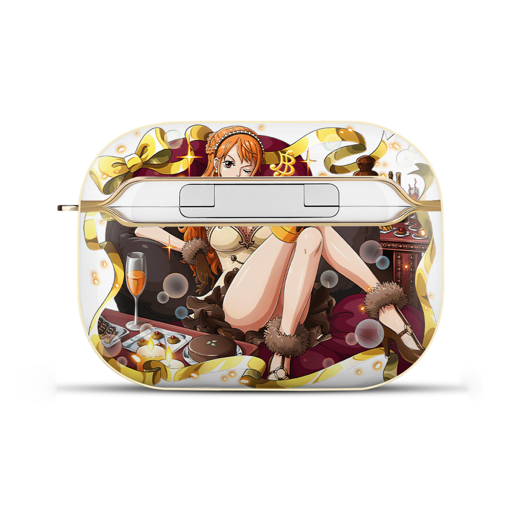 ワンピース ナミ ONE PIECE Nami 【AirPods Pro用】ハードシェル保護ケース｜耐衝撃・防指紋・カラビナ付き商品仕様