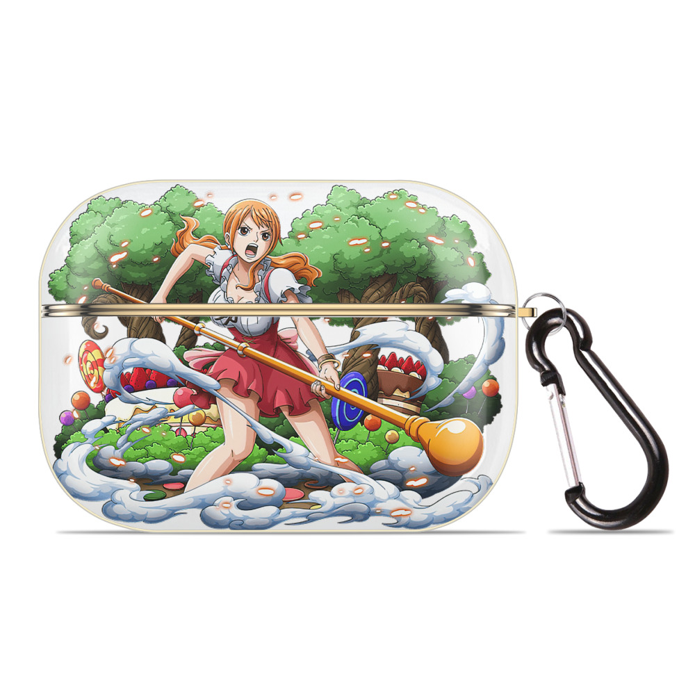 ワンピース ナミ ONE PIECE Nami 【AirPods Pro用】ハードシェル保護ケース｜耐衝撃・防指紋・カラビナ付き商品仕様