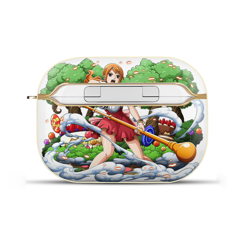 ワンピース ナミ ONE PIECE Nami 【AirPods Pro用】ハードシェル保護ケース｜耐衝撃・防指紋・カラビナ付き商品仕様
