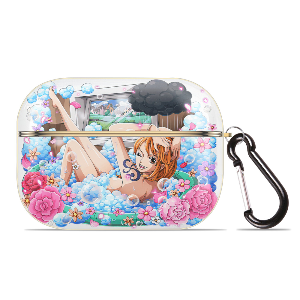 ワンピース ナミ ONE PIECE Nami 【AirPods Pro用】ハードシェル保護ケース｜耐衝撃・防指紋・カラビナ付き商品仕様