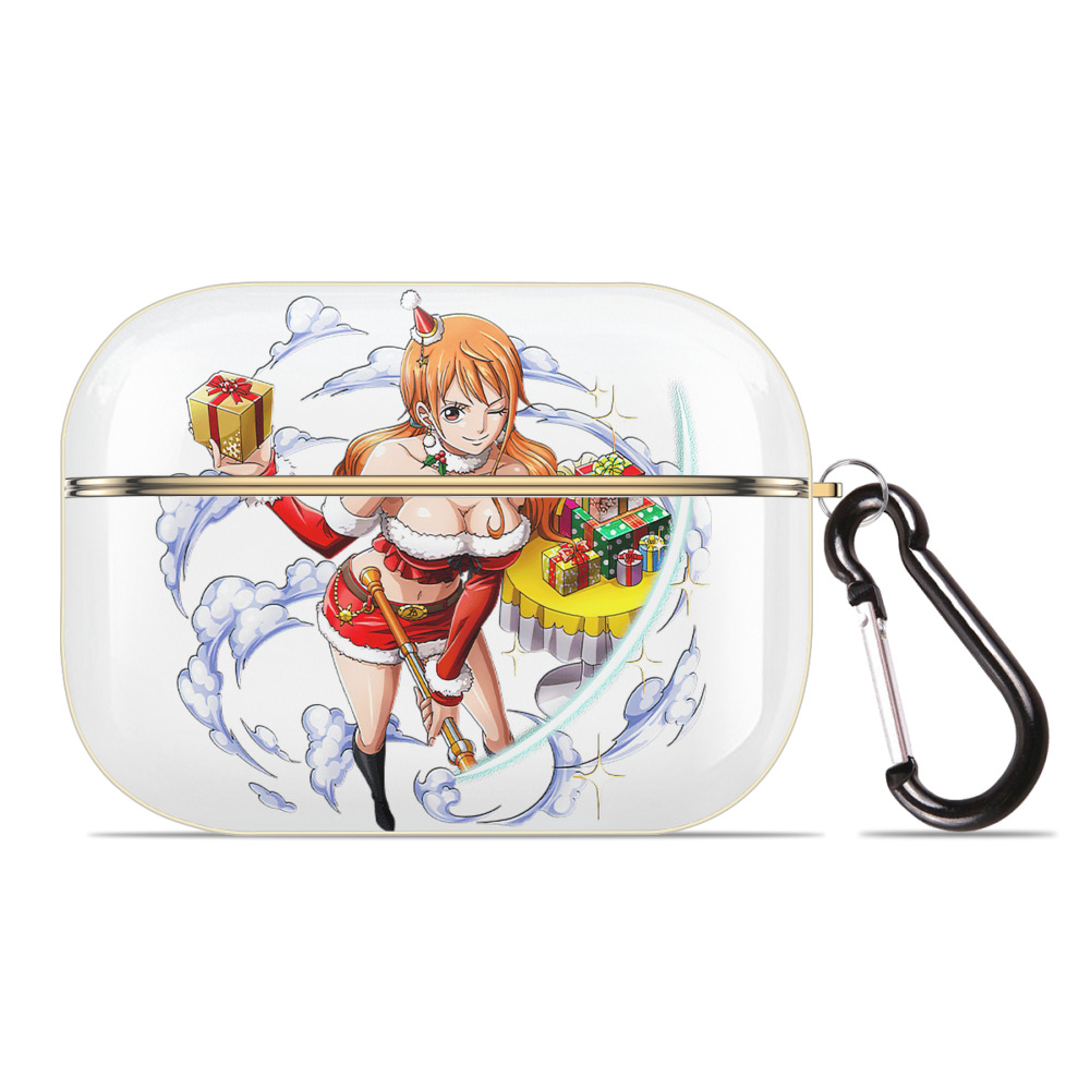 ワンピース ナミ ONE PIECE Nami 【AirPods Pro用】ハードシェル保護ケース｜耐衝撃・防指紋・カラビナ付き商品仕様