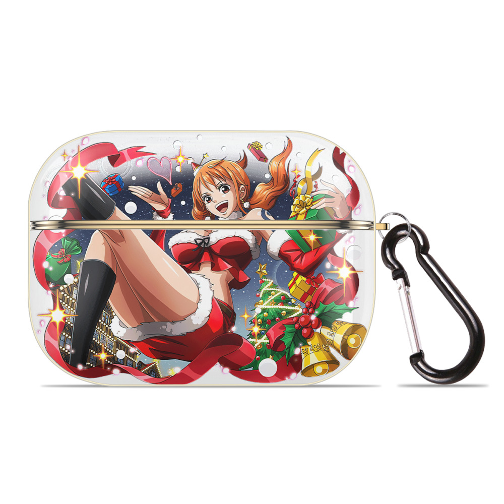 ワンピース ナミ ONE PIECE Nami 【AirPods Pro用】ハードシェル保護ケース｜耐衝撃・防指紋・カラビナ付き商品仕様