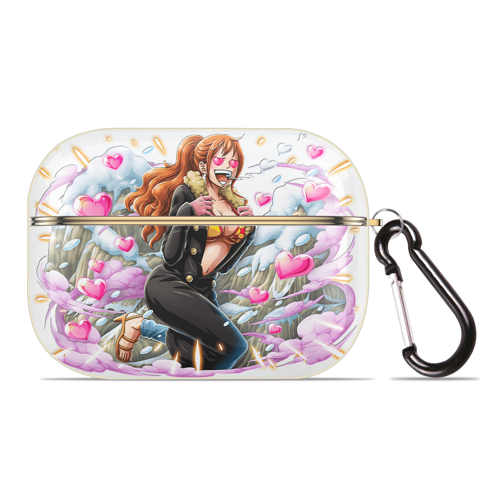 ワンピース ナミ ONE PIECE Nami 【AirPods Pro用】ハードシェル保護ケース｜耐衝撃・防指紋・カラビナ付き商品仕様