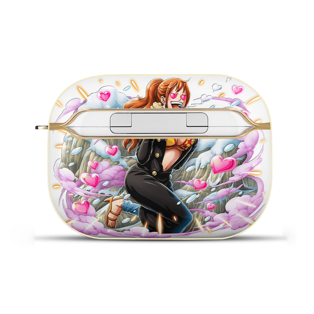 ワンピース ナミ ONE PIECE Nami 【AirPods Pro用】ハードシェル保護ケース｜耐衝撃・防指紋・カラビナ付き商品仕様