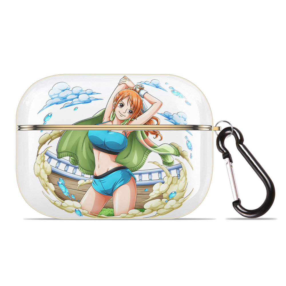 ワンピース ナミ ONE PIECE Nami 【AirPods Pro用】ハードシェル保護ケース｜耐衝撃・防指紋・カラビナ付き商品仕様