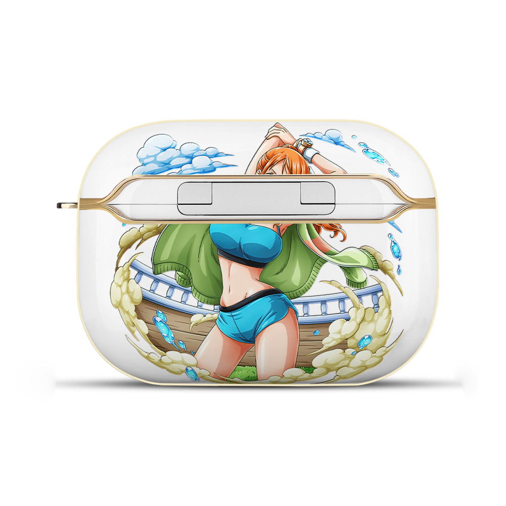 ワンピース ナミ ONE PIECE Nami 【AirPods Pro用】ハードシェル保護ケース｜耐衝撃・防指紋・カラビナ付き商品仕様