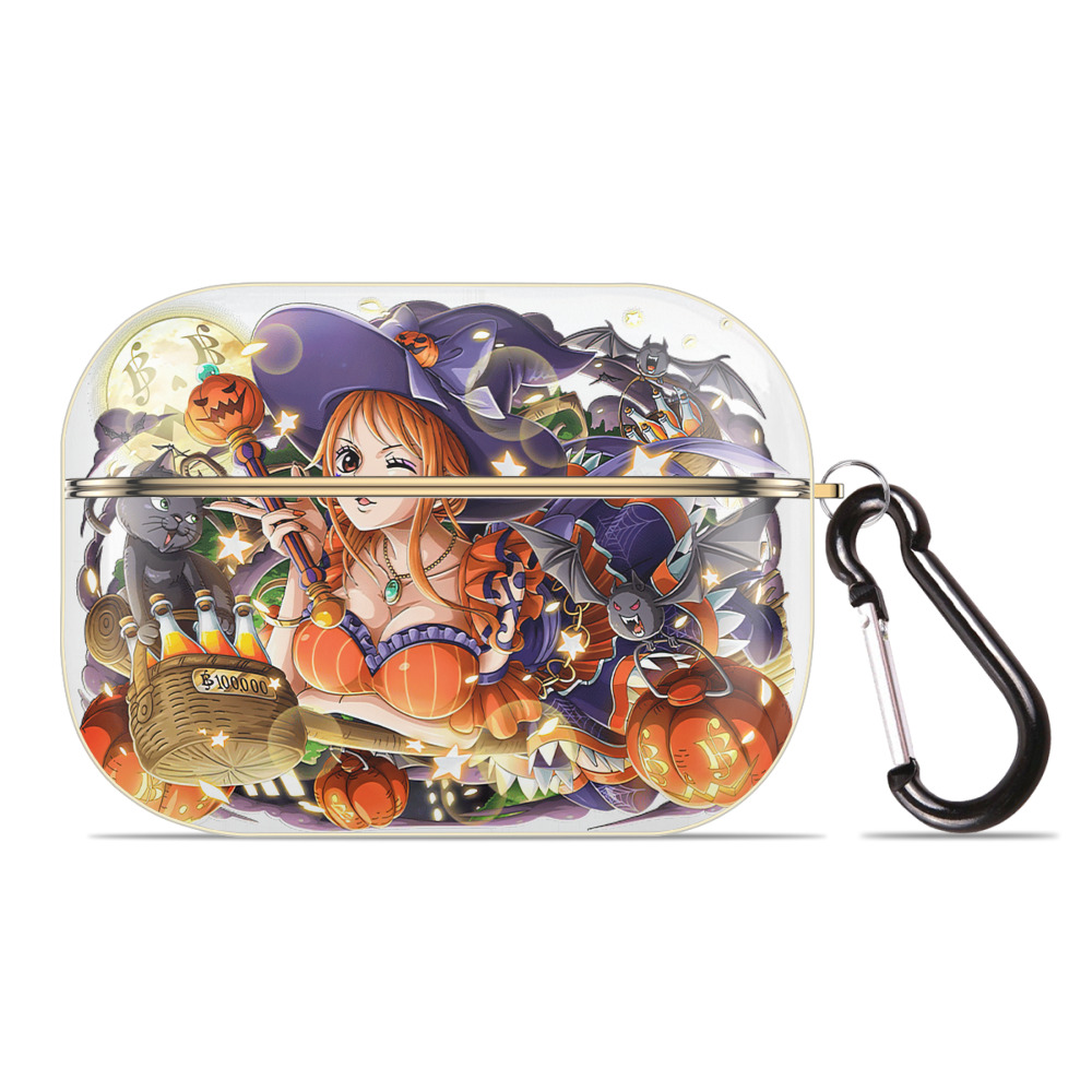 ワンピース ナミ ONE PIECE Nami 【AirPods Pro用】ハードシェル保護ケース｜耐衝撃・防指紋・カラビナ付き商品仕様