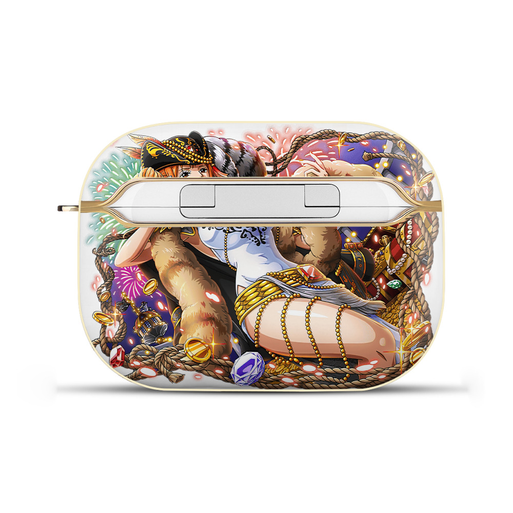 ワンピース ナミ ONE PIECE Nami 【AirPods Pro用】ハードシェル保護ケース｜耐衝撃・防指紋・カラビナ付き商品仕様