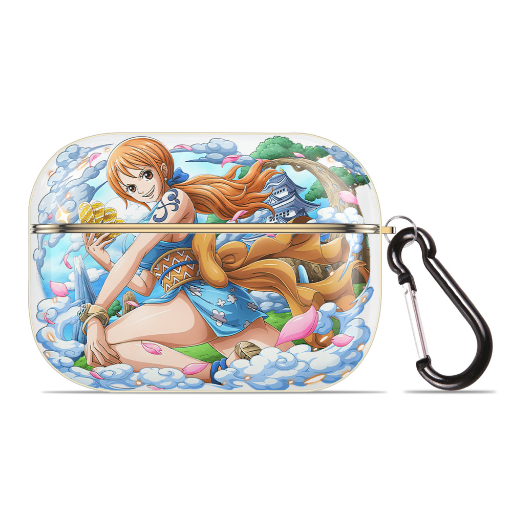 ワンピース ナミ ONE PIECE Nami 【AirPods Pro用】ハードシェル保護ケース｜耐衝撃・防指紋・カラビナ付き商品仕様