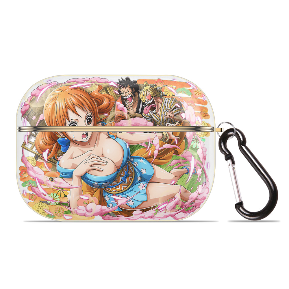 ワンピース ナミ ONE PIECE Nami 【AirPods Pro用】ハードシェル保護ケース｜耐衝撃・防指紋・カラビナ付き商品仕様