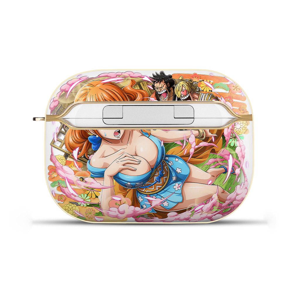 ワンピース ナミ ONE PIECE Nami 【AirPods Pro用】ハードシェル保護ケース｜耐衝撃・防指紋・カラビナ付き商品仕様