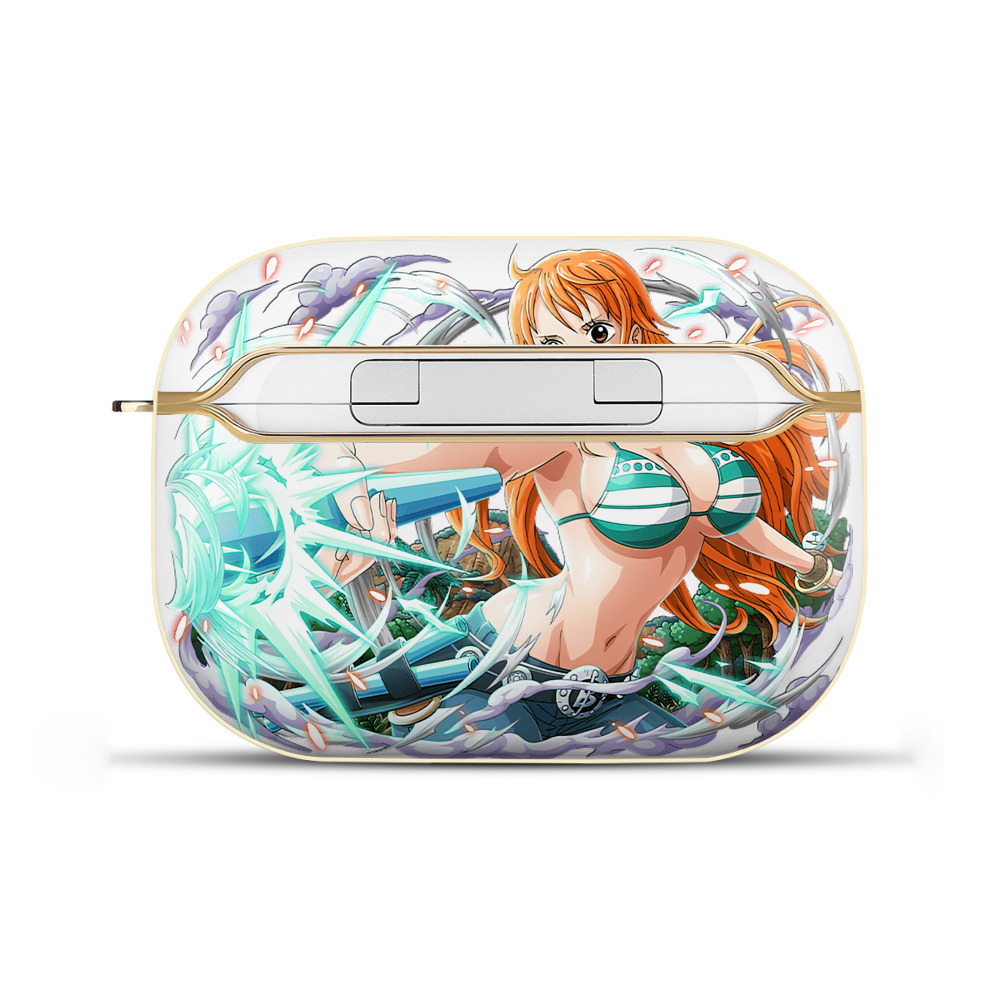 ワンピース ナミ ONE PIECE Nami 【AirPods Pro用】ハードシェル保護ケース｜耐衝撃・防指紋・カラビナ付き商品仕様