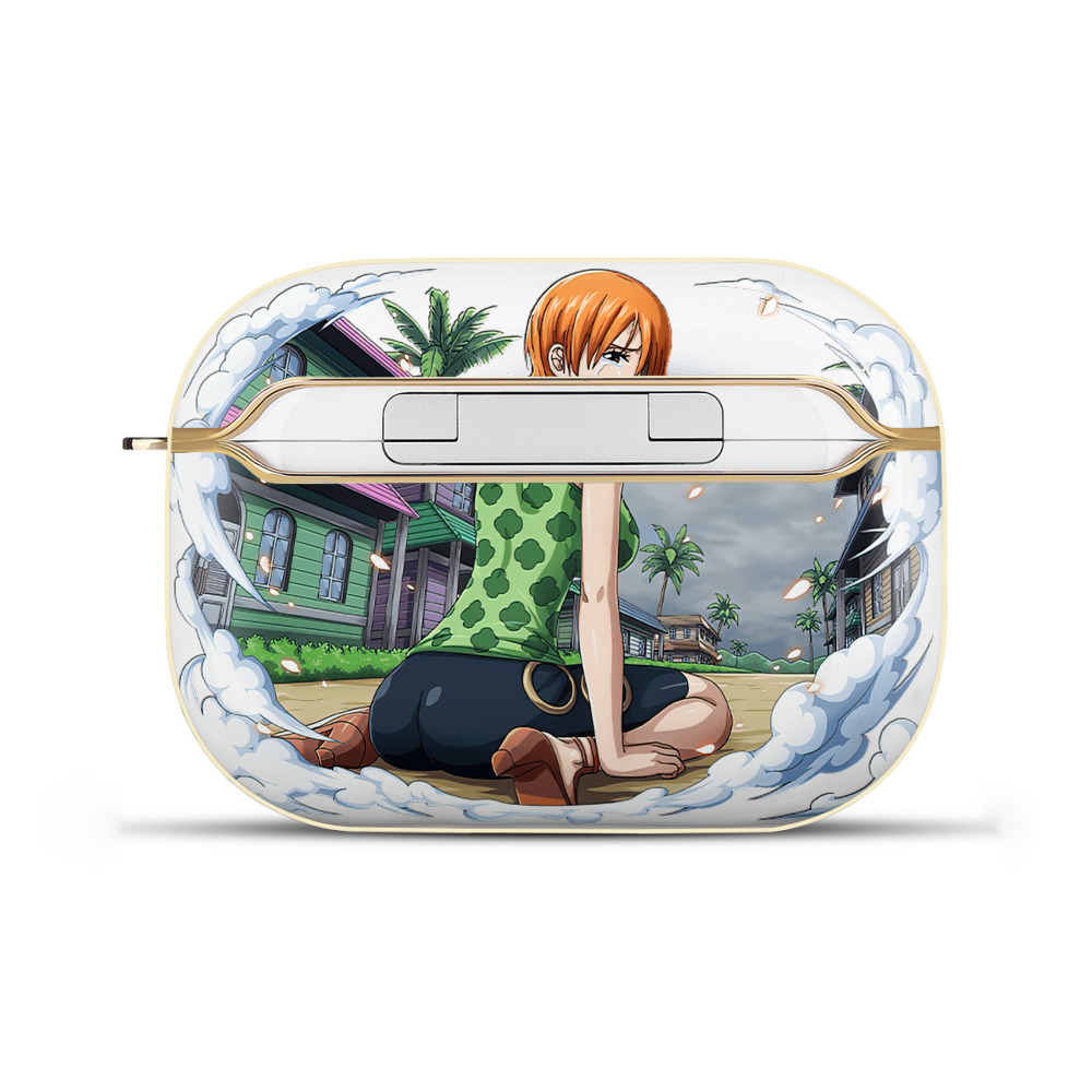 ワンピース ナミ ONE PIECE Nami 【AirPods Pro用】ハードシェル保護ケース｜耐衝撃・防指紋・カラビナ付き商品仕様