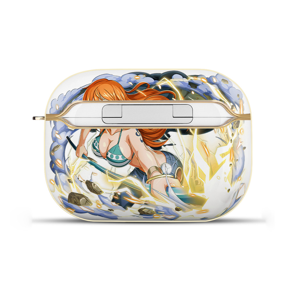 ワンピース ナミ ONE PIECE Nami 【AirPods Pro用】ハードシェル保護ケース｜耐衝撃・防指紋・カラビナ付き商品仕様
