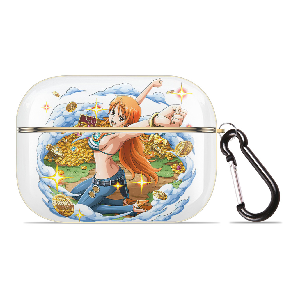 ワンピース ナミ ONE PIECE Nami 【AirPods Pro用】ハードシェル保護ケース｜耐衝撃・防指紋・カラビナ付き商品仕様