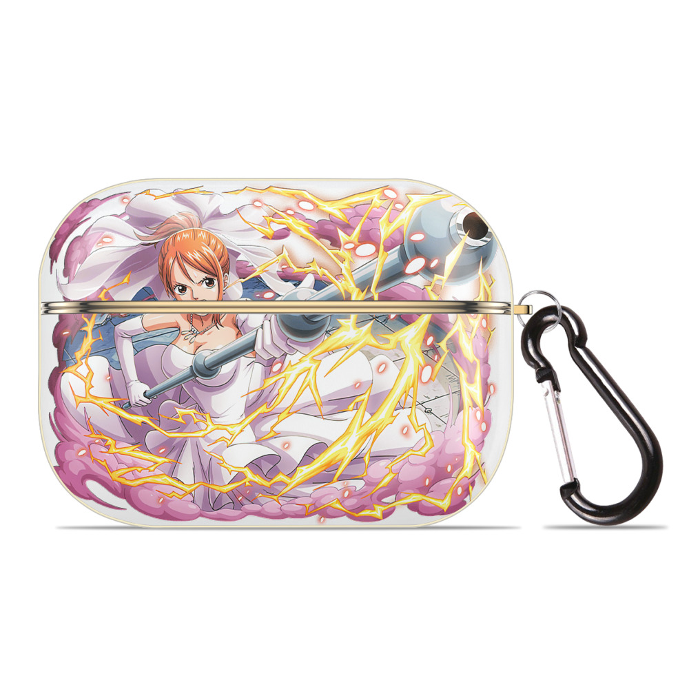ワンピース ナミ ONE PIECE Nami 【AirPods Pro用】ハードシェル保護ケース｜耐衝撃・防指紋・カラビナ付き商品仕様