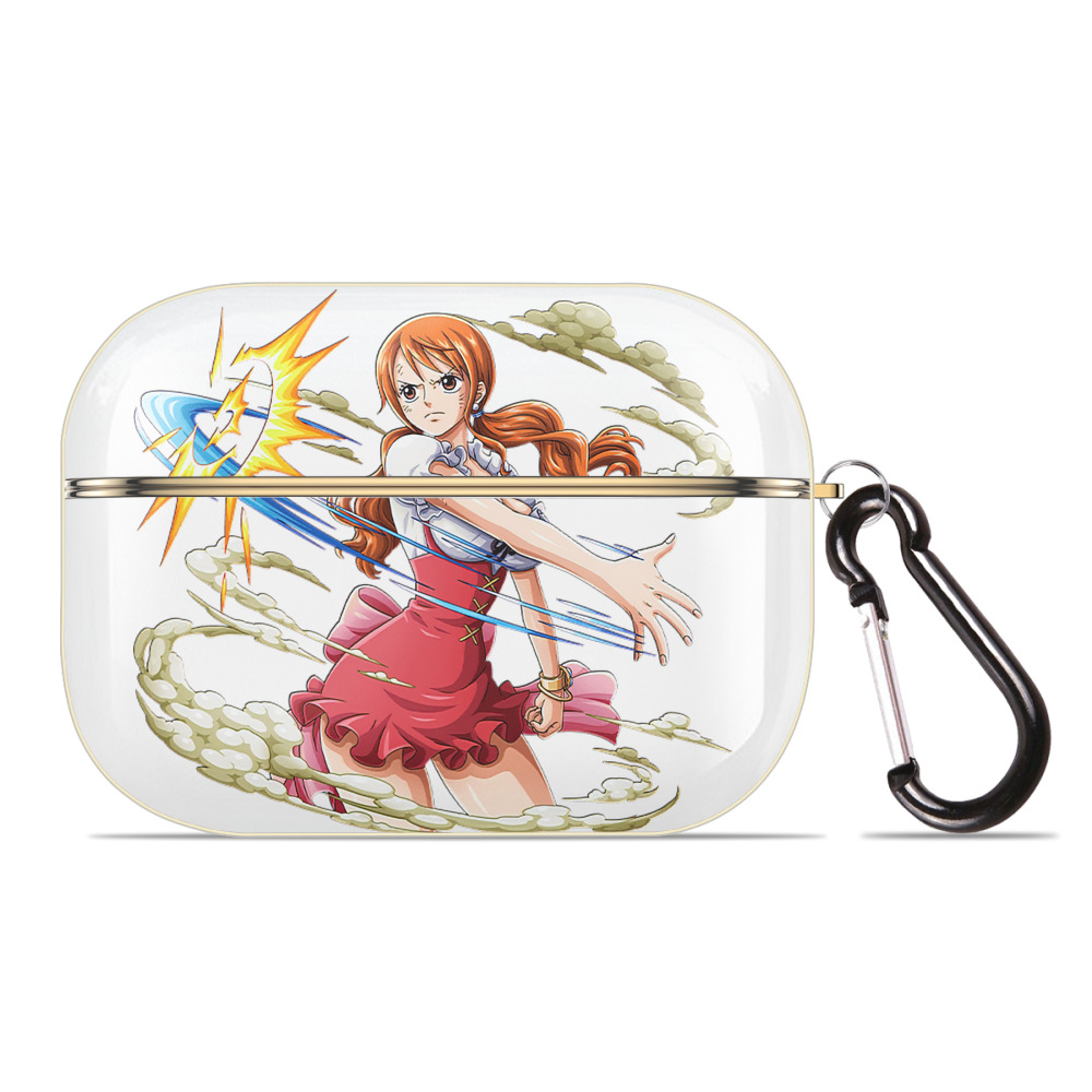 ワンピース ナミ ONE PIECE Nami 【AirPods Pro用】ハードシェル保護ケース｜耐衝撃・防指紋・カラビナ付き商品仕様