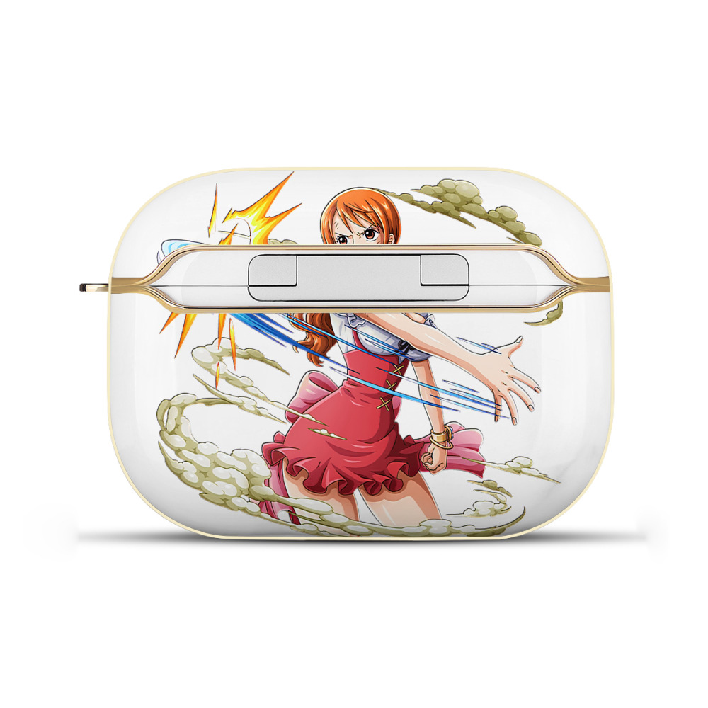 ワンピース ナミ ONE PIECE Nami 【AirPods Pro用】ハードシェル保護ケース｜耐衝撃・防指紋・カラビナ付き商品仕様