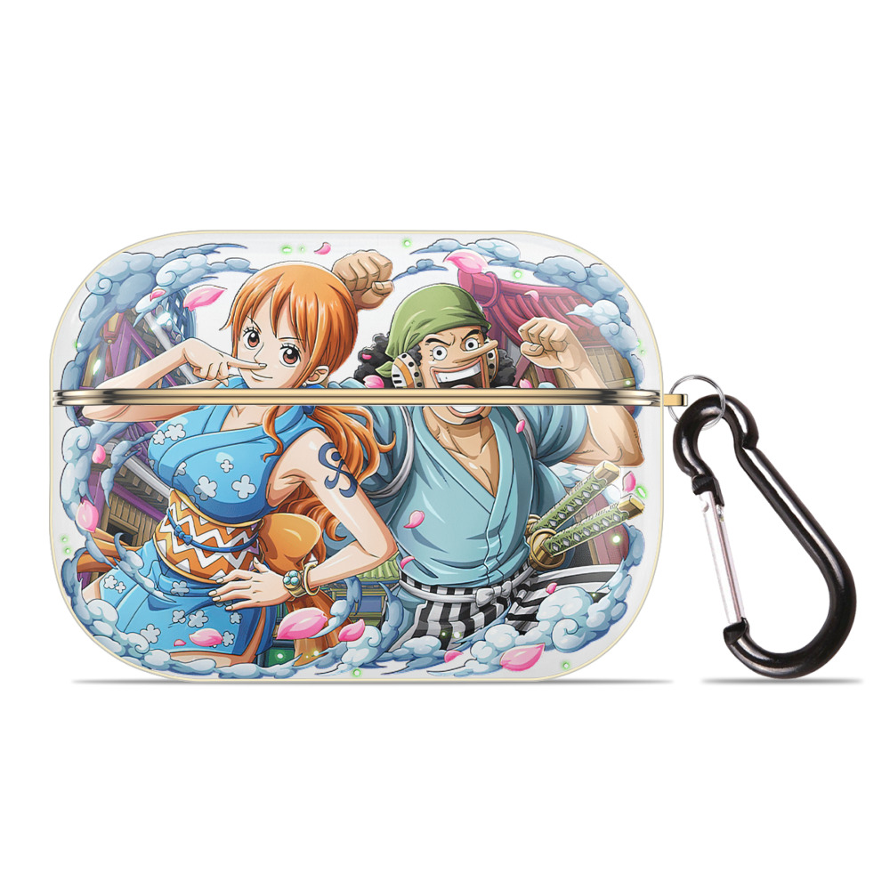 ワンピース ナミ ONE PIECE Nami 【AirPods Pro用】ハードシェル保護ケース｜耐衝撃・防指紋・カラビナ付き商品仕様