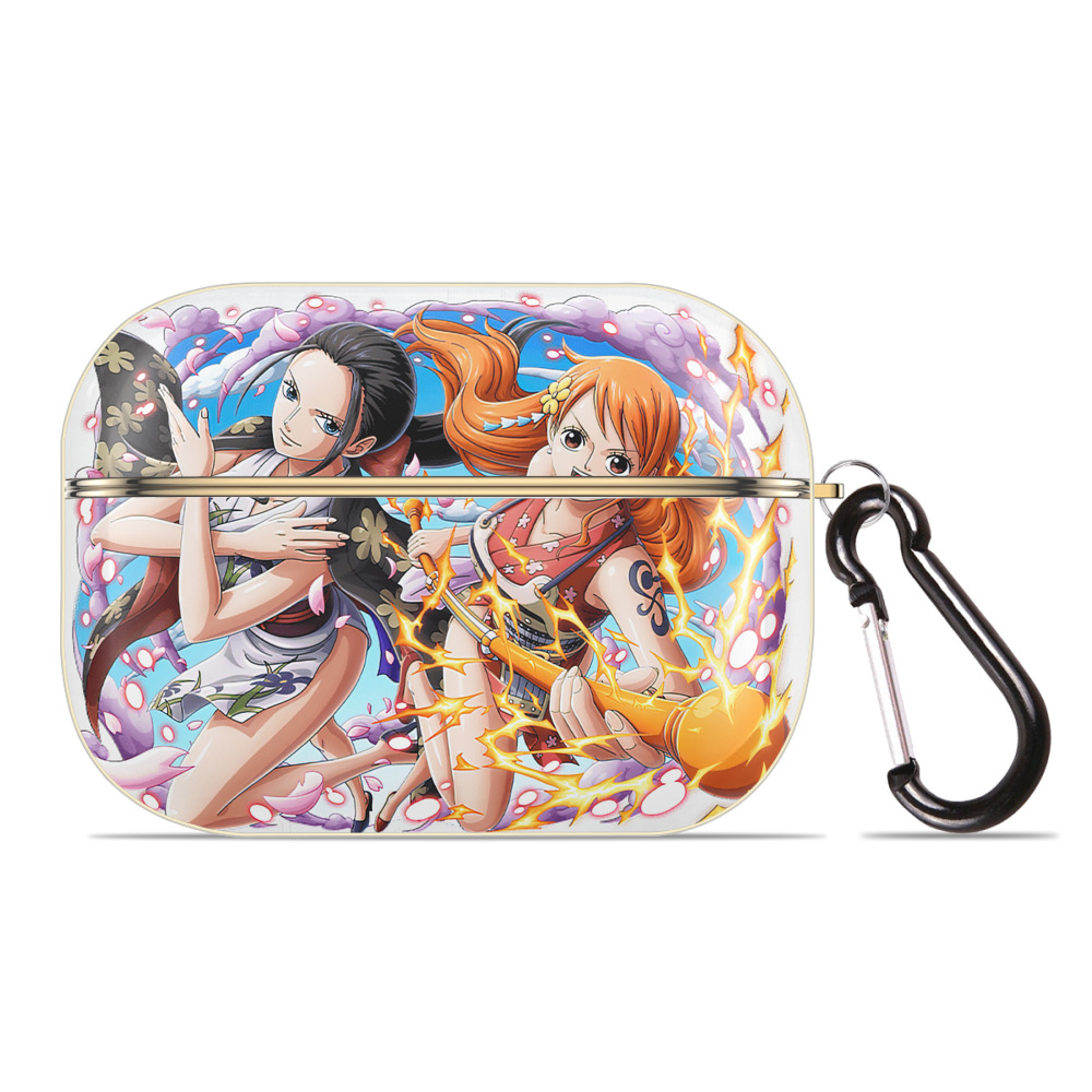 ワンピース ナミ ONE PIECE Nami 【AirPods Pro用】ハードシェル保護ケース｜耐衝撃・防指紋・カラビナ付き商品仕様