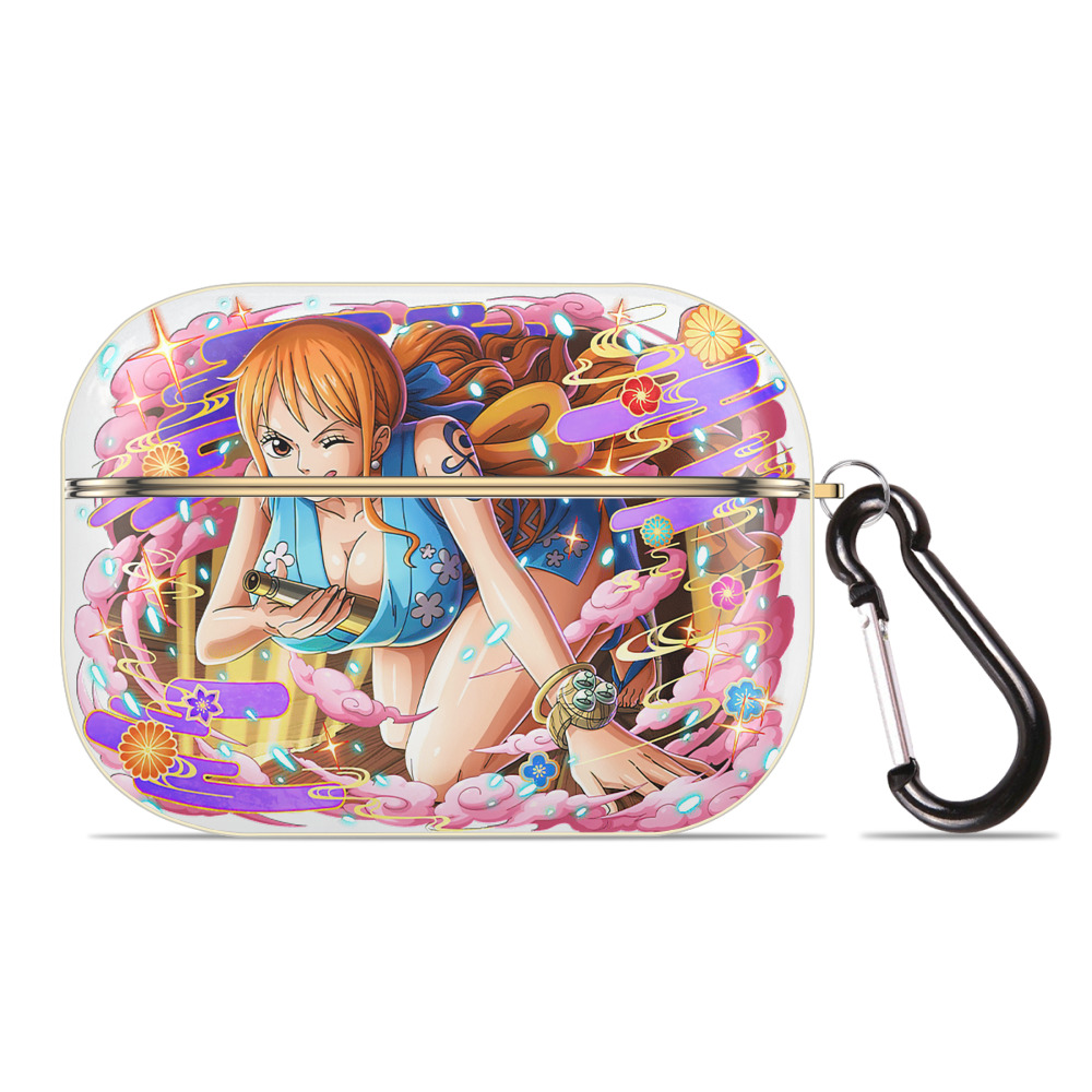 ワンピース ナミ ONE PIECE Nami 【AirPods Pro用】ハードシェル保護ケース｜耐衝撃・防指紋・カラビナ付き商品仕様