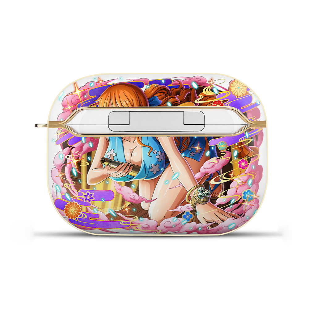 ワンピース ナミ ONE PIECE Nami 【AirPods Pro用】ハードシェル保護ケース｜耐衝撃・防指紋・カラビナ付き商品仕様