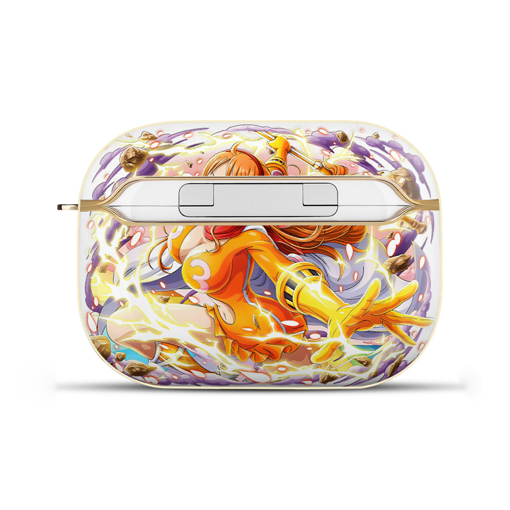 ワンピース ナミ ONE PIECE Nami 【AirPods Pro用】ハードシェル保護ケース｜耐衝撃・防指紋・カラビナ付き商品仕様