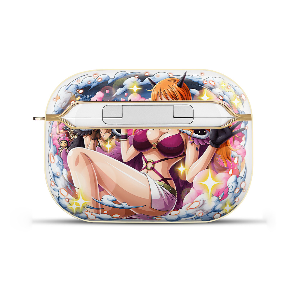 ワンピース ナミ ONE PIECE Nami 【AirPods Pro用】ハードシェル保護ケース｜耐衝撃・防指紋・カラビナ付き商品仕様